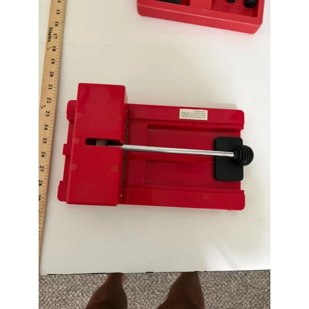 Red Sizzix original personal die cutter machine